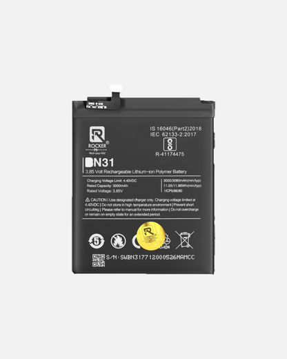 Rocker BN31 Battery, Li-Polymer Battery, Overcharge protection