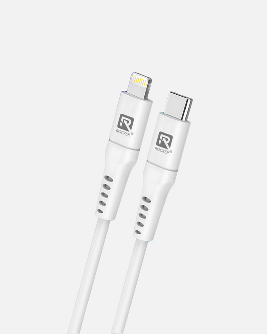 Rocker CL-25,  fast &Stable Charging Cable ,Type-C to Lightning