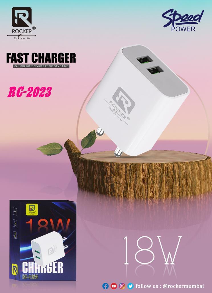 Rocker RC-2023, Fast Charger, 18W