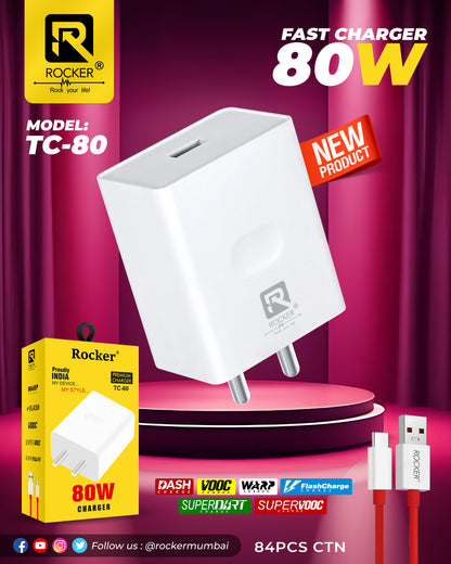 Rocker TC-80, Fast charger , 80 W charger